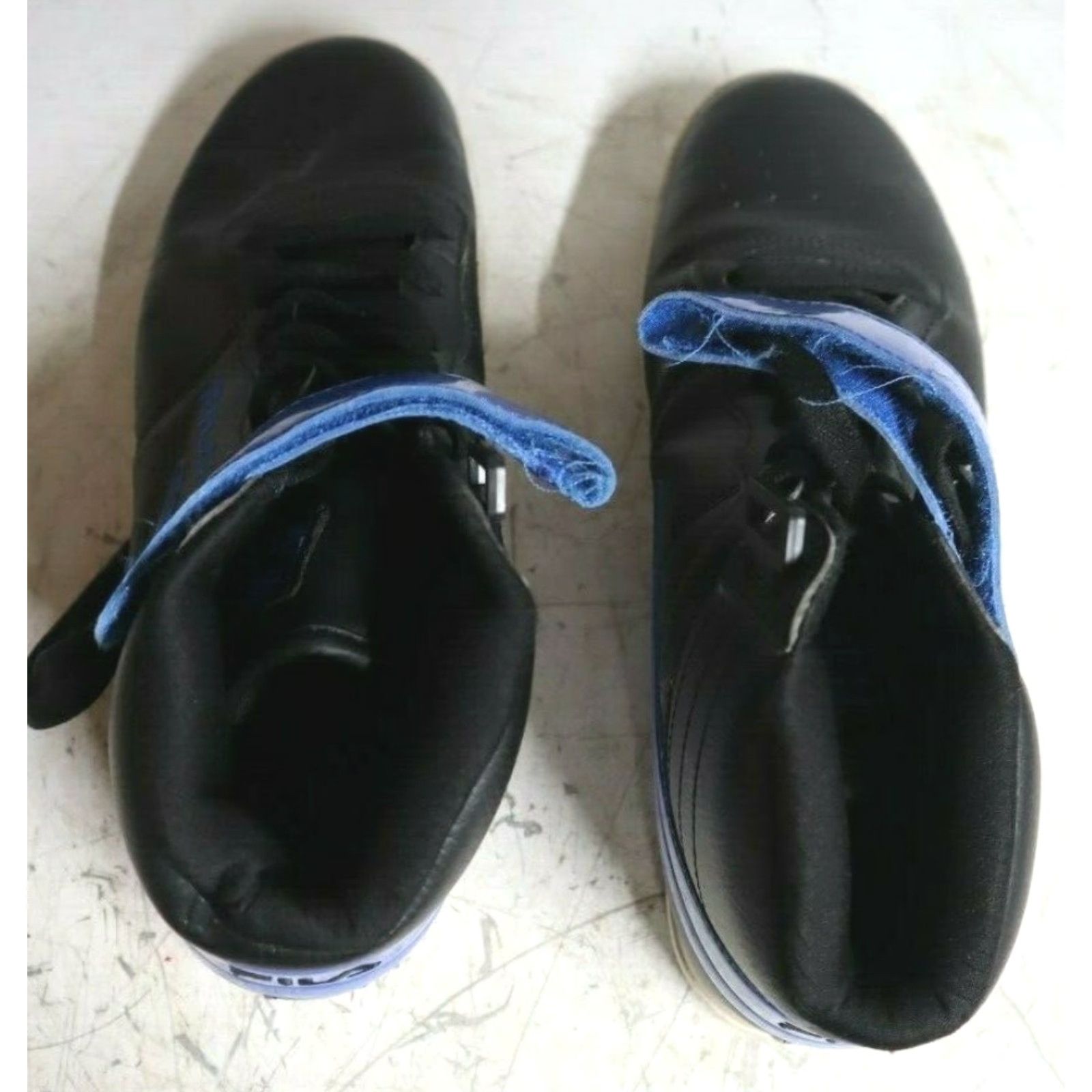 Fila Fila Shoes Mid Top Sneakers Black Blue Men 7 Size 7 Casual Athletic Leather Synthetic Lace Up 2010-2019 3CM00709-018 Size US M / EU 48-50 / 2 - 5 Thumbnail
