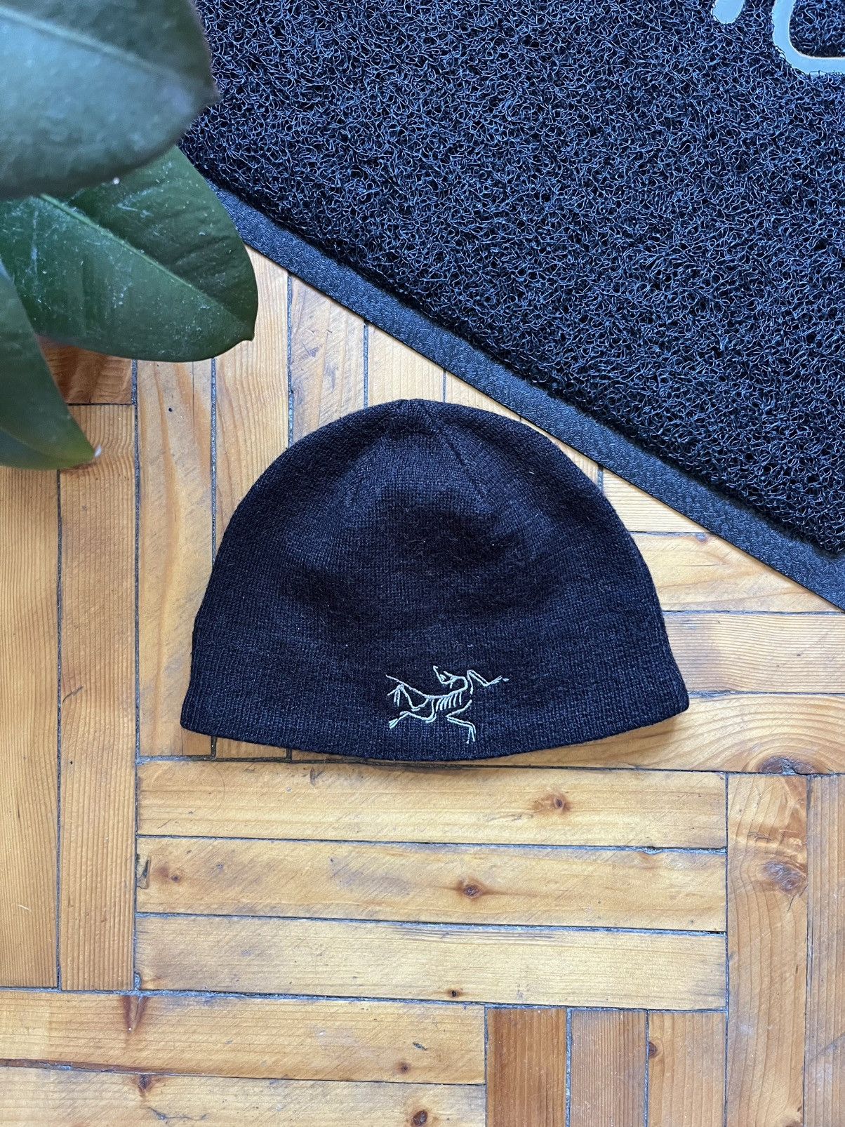 Vintage Arcteryx Big Logo Bird Fleece Beanie Hat
