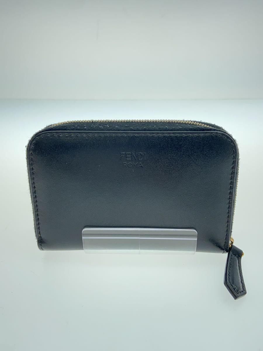 Fendi Fendi Leather Coin Case Black Size ONE SIZE - 2 Thumbnail