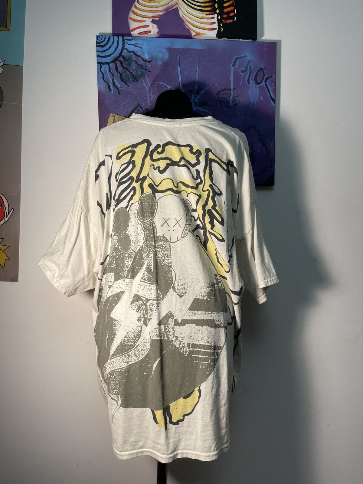Kaws × Travis Scott Cactus Jack T-shirt Size US XXL / EU 58 / 5 - 2 Thumbnail