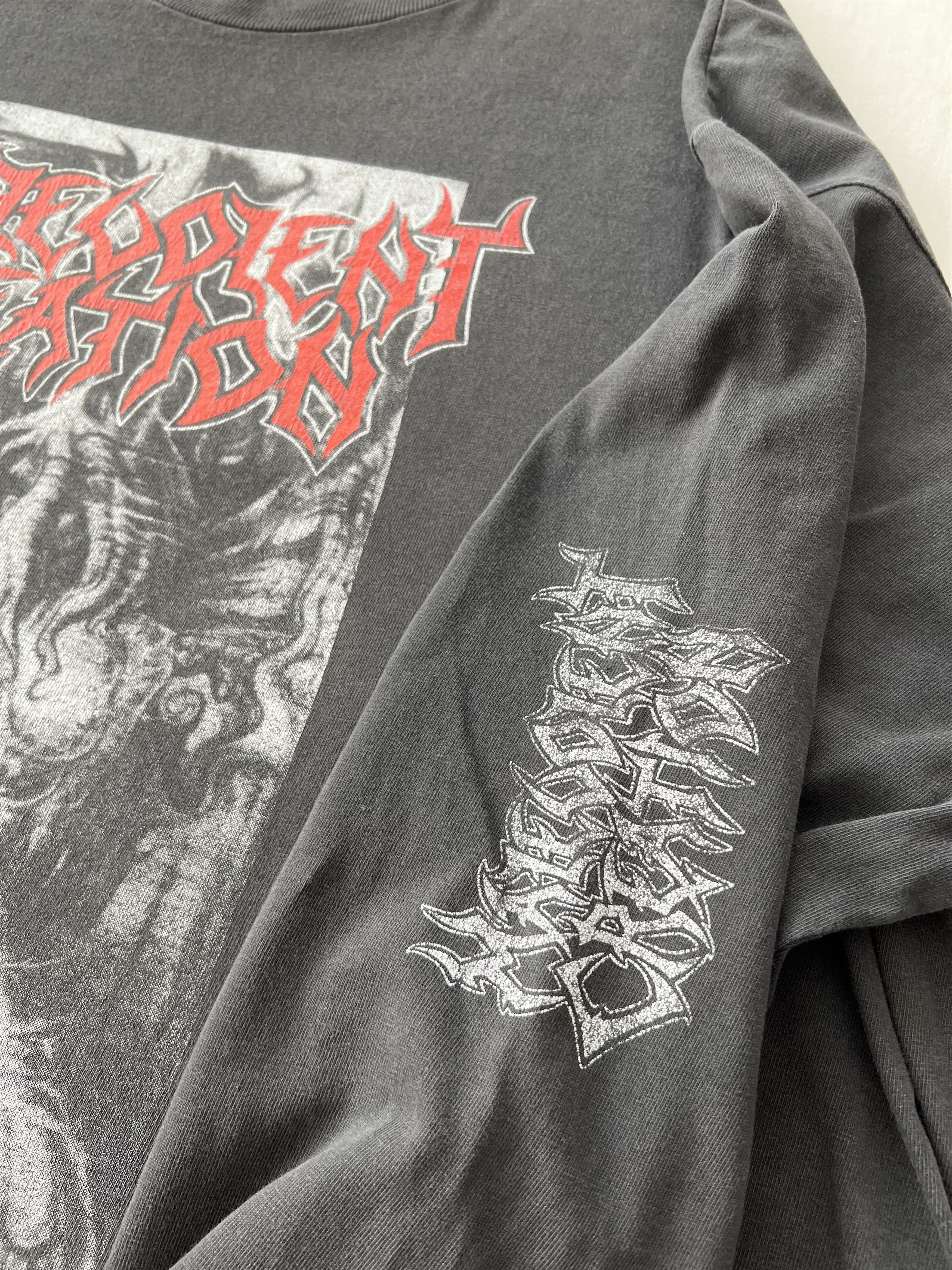 Band Tees Vintage 1995 Malevolent Creation Eternal Long Sleeve Size US XL / EU 56 / 4 - 14 Thumbnail