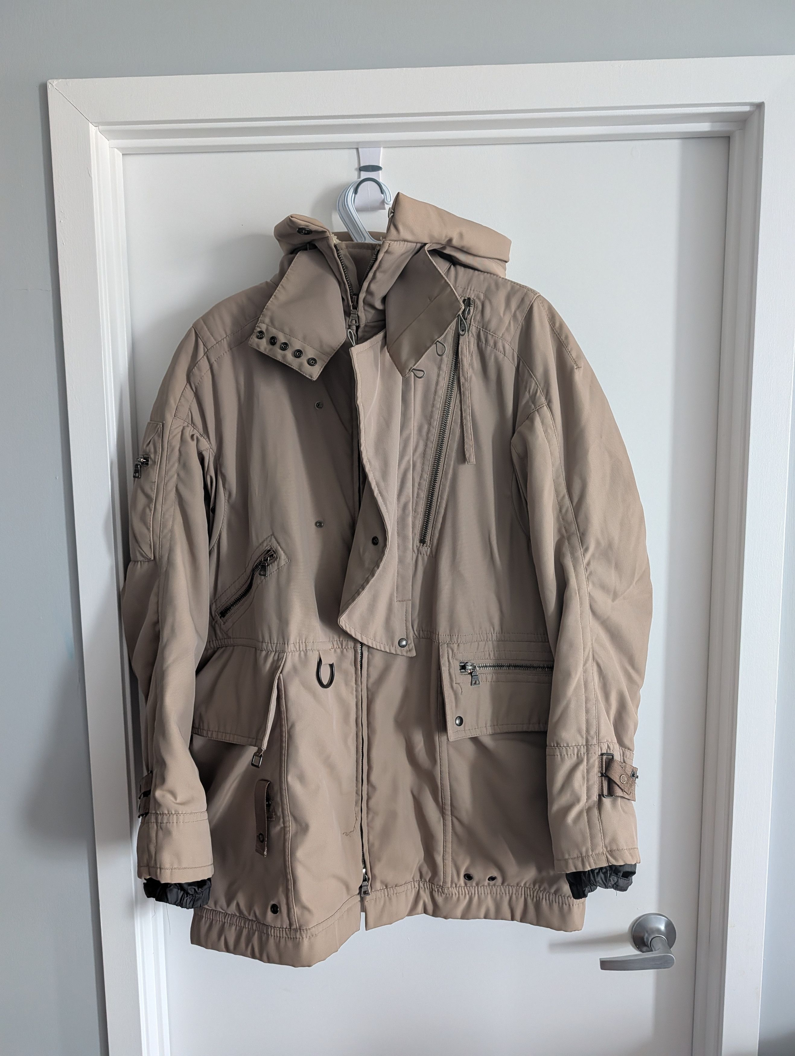Prada Prada SGV580 Military Biker Ski Coat Parka Size US XL / EU 56 / 4 - 1 Thumbnail