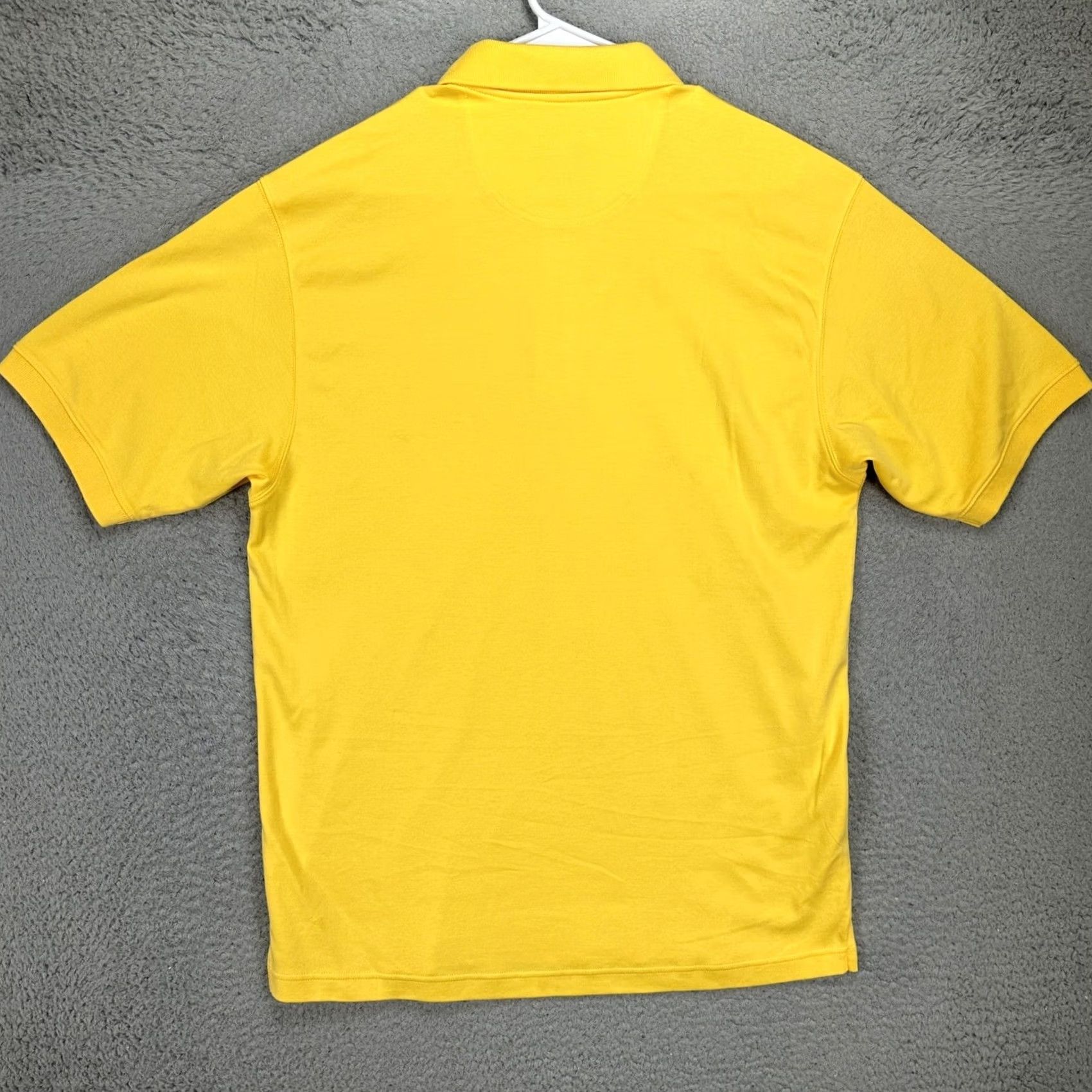 Van Heusen Van Heusen Mens Polo Shirt Medium Yellow U.S. Pima Cotton Rugby Casual Outdoor NEW Size US M / EU 48-50 / 2 - 3 Thumbnail
