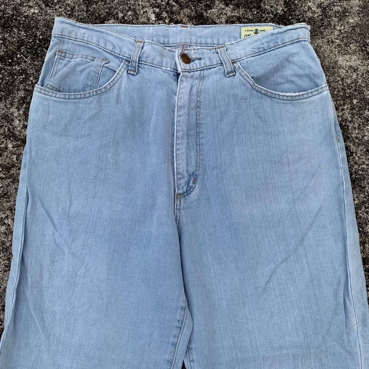 Wrangler Vintage Wrangler Jeans Light Wash Denim Japanese Brand Size US 31 - 3 Thumbnail