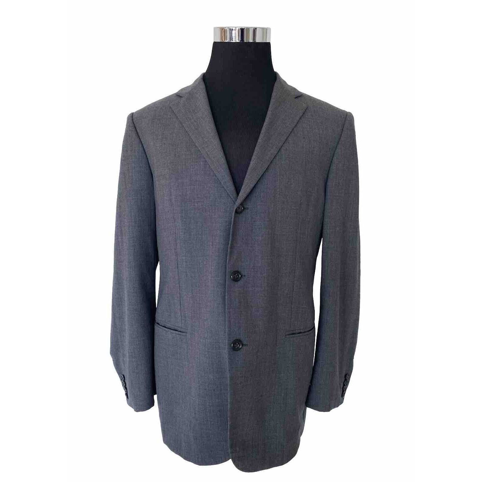 Jil Sander JIL SANDER Tailor Made Gray Sport Coat 3 Btn Center Vent 42R Size 42R - 1 Thumbnail