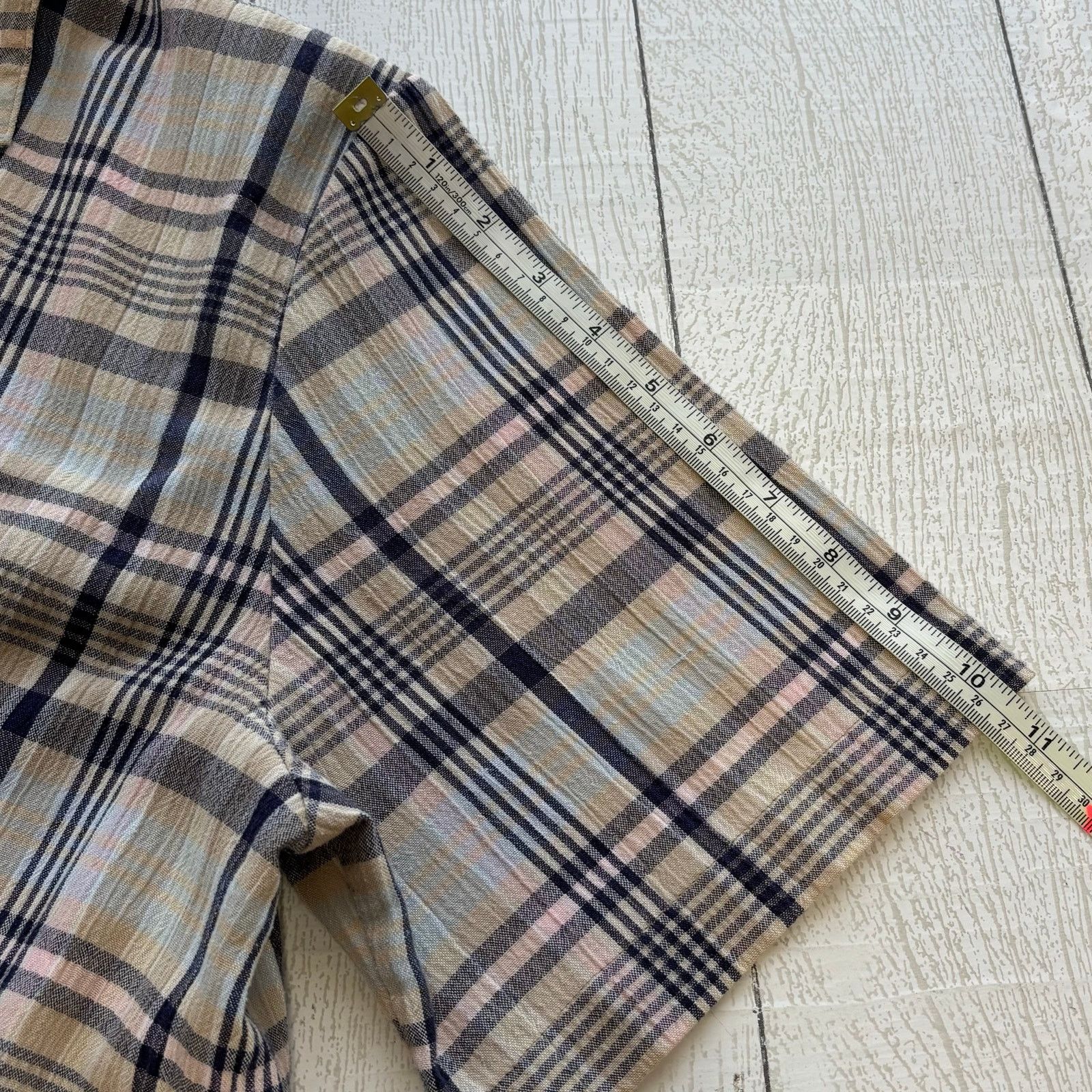 Other Koret Francisca Plaid Button Down Shirt XL Size XL / US 12-14 / IT 48-50 - 4 Thumbnail