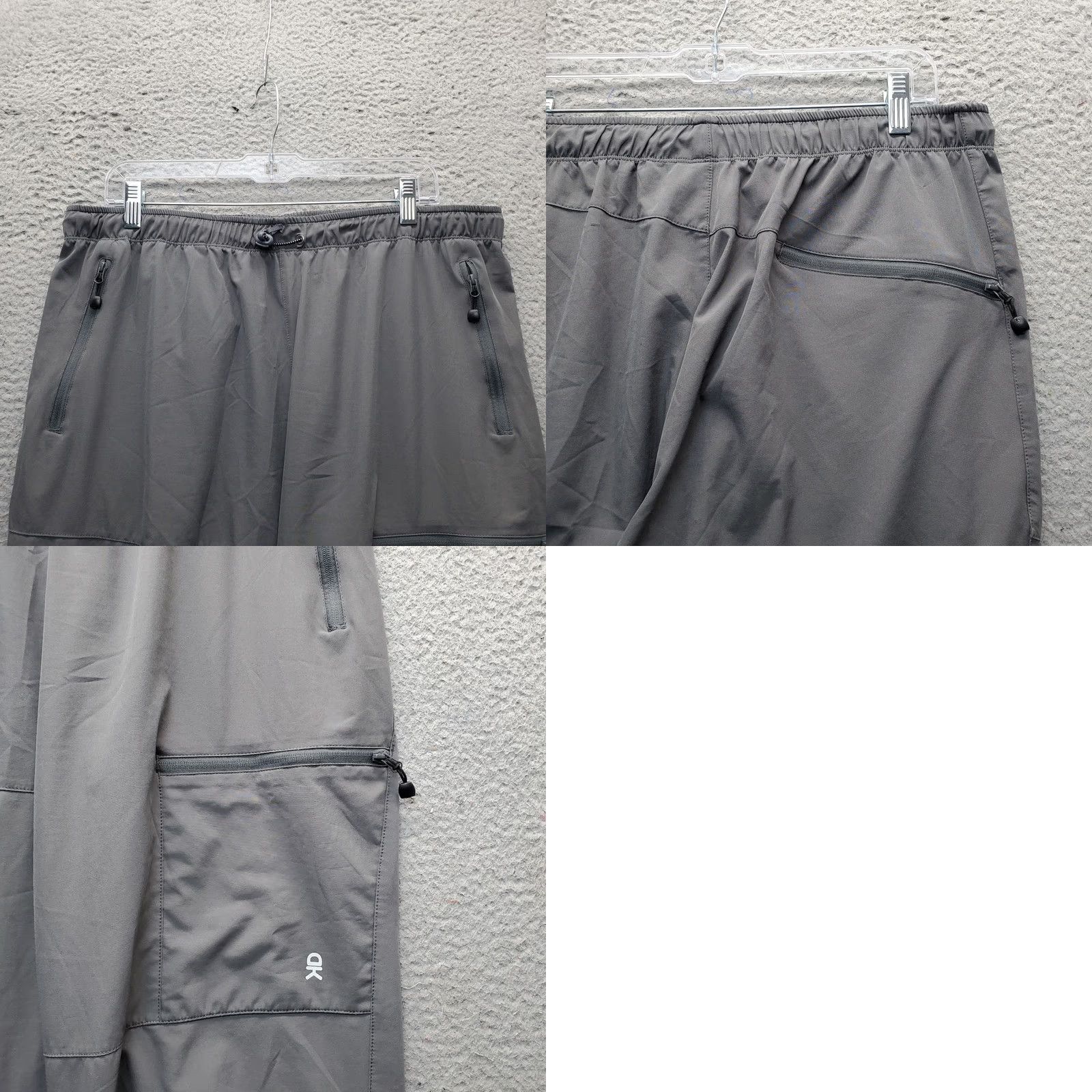 Vintage DK Hiking Pants Womens XL Gray Quick Dry Drawcord Adjustable Waist Zipped Pocket Pants Womens XL Gray Quick Dry Drawcord Pocket Size 40" / US 18 - 8 Thumbnail