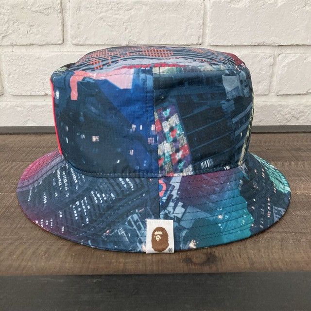 Bape BAPE NEON TOKYO bucket hat a bathing ape Size ONE SIZE - 3 Thumbnail