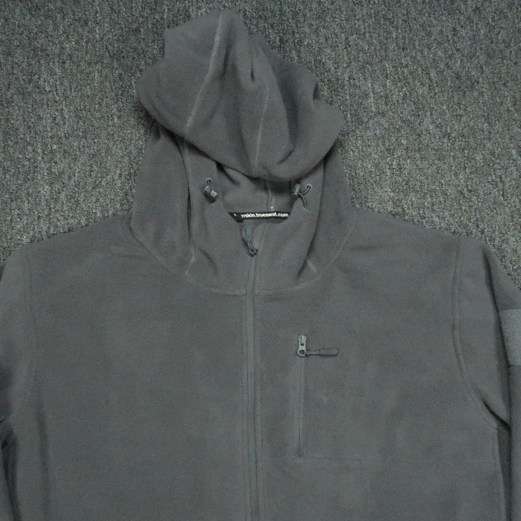 Vintage Baerskin Hoodie Mens 3XL Gray Full Zip Pockets Version V1 Outdoors Tactical Size US XXL / EU 58 / 5 - 2 Thumbnail