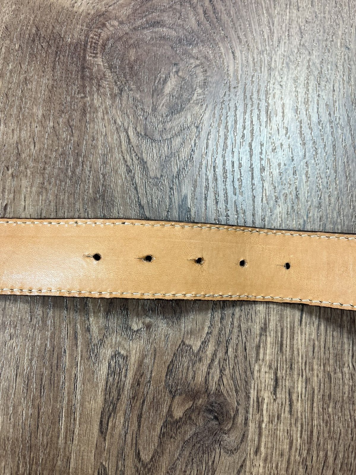 Leather Python Leather Reptile House Belt Prada Style Size ONE SIZE - 7 Thumbnail