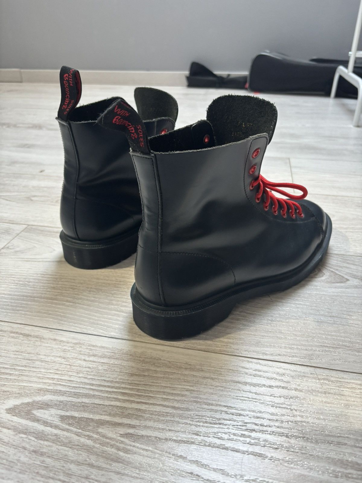 Dr. Martens Dr. Martens X Off White High Boots Size US 8 / EU 41 - 2 Thumbnail