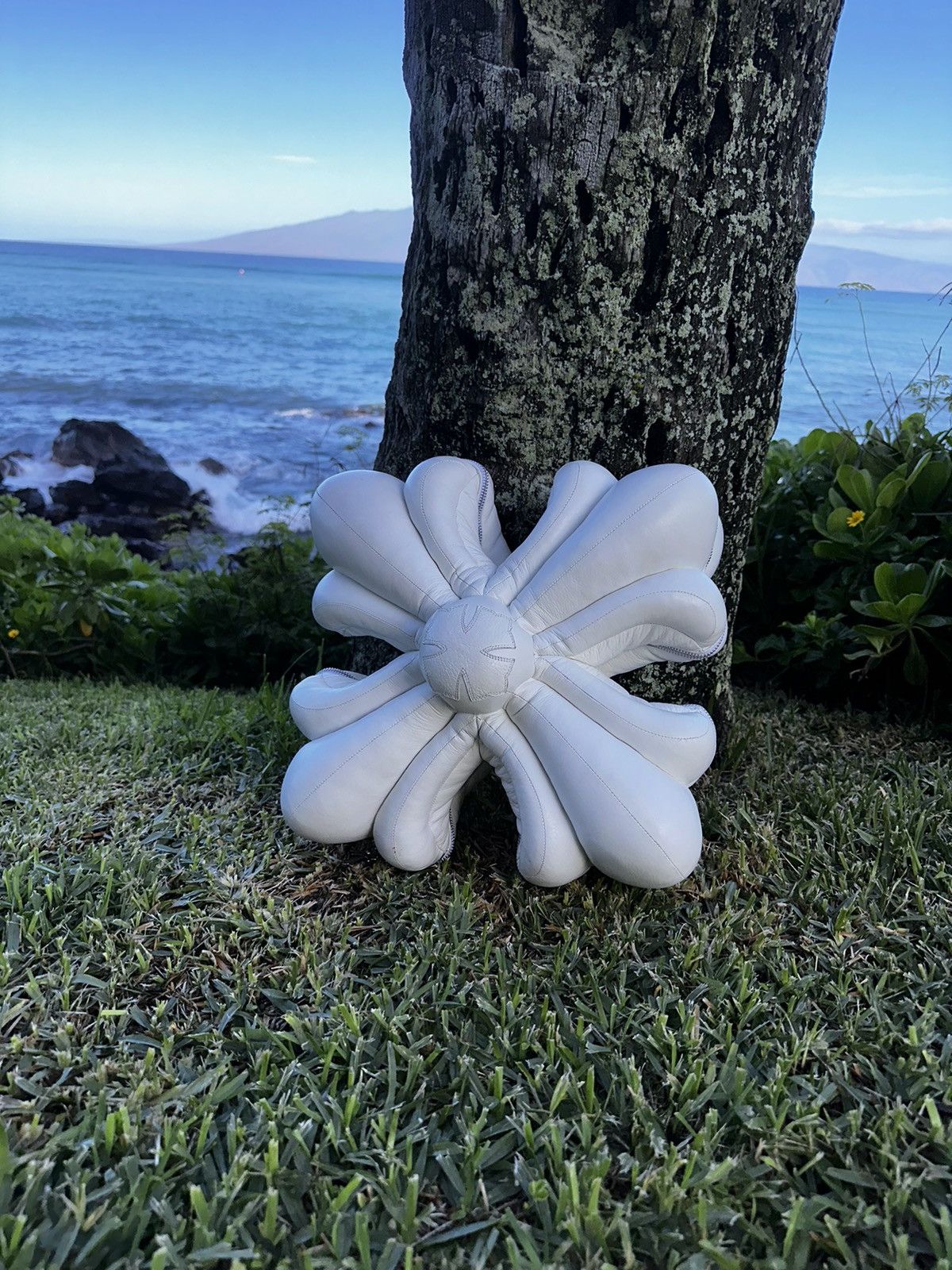 Chrome Hearts White Cross Pillow