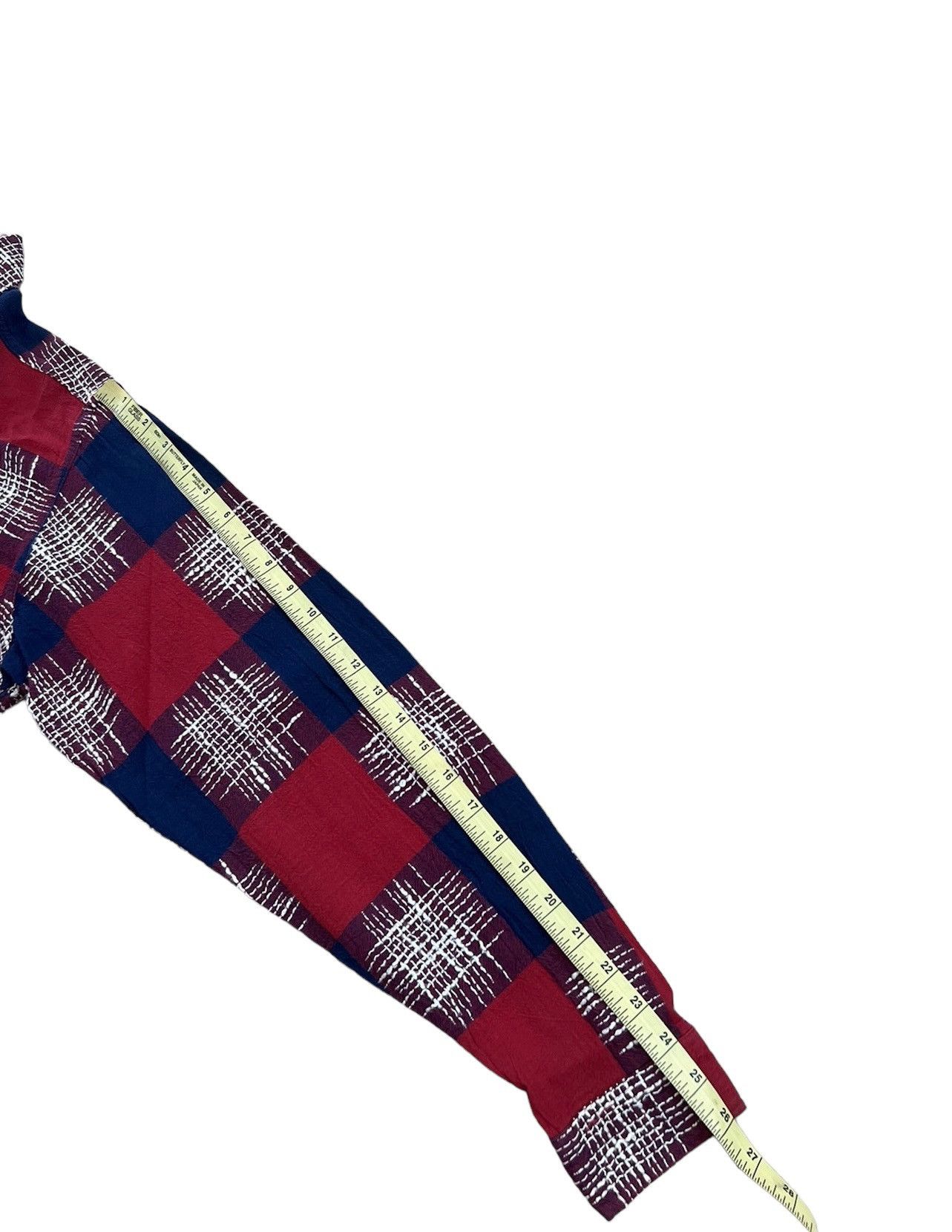 Sugar Cane Sugar Cane Double Pocket Plaid Zig Zag Flannel Shirt Size US M / EU 48-50 / 2 - 4 Thumbnail