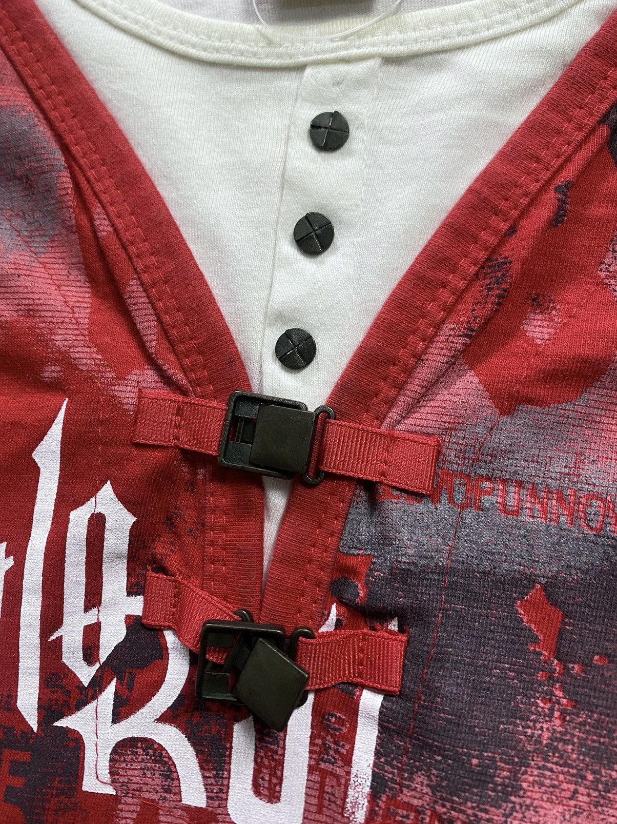 If Six Was Nine Y2K Dongsin Double Layer ifsix Gothic Vkei style Size US L / EU 52-54 / 3 - 4 Thumbnail