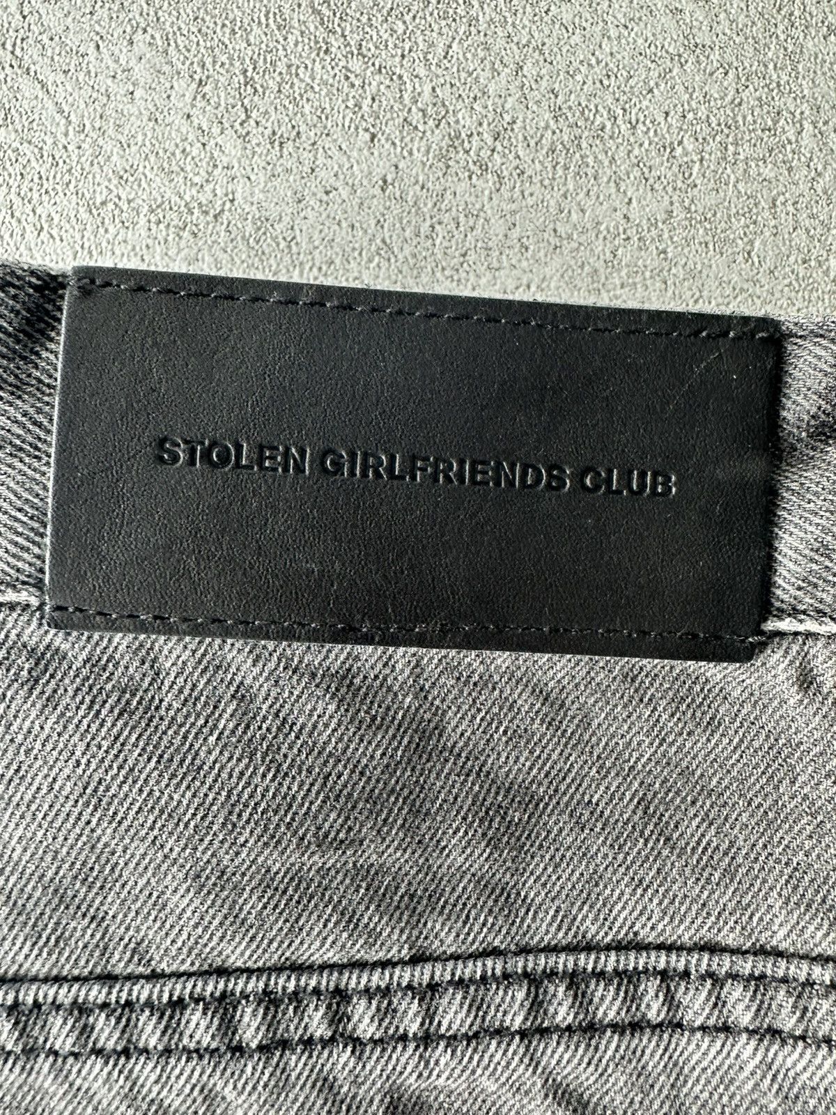 Stolen Girlfriends Club Stolen Girlfriends Club Distressed Wide Leg Jeans Size US 32 / EU 48 - 6 Thumbnail