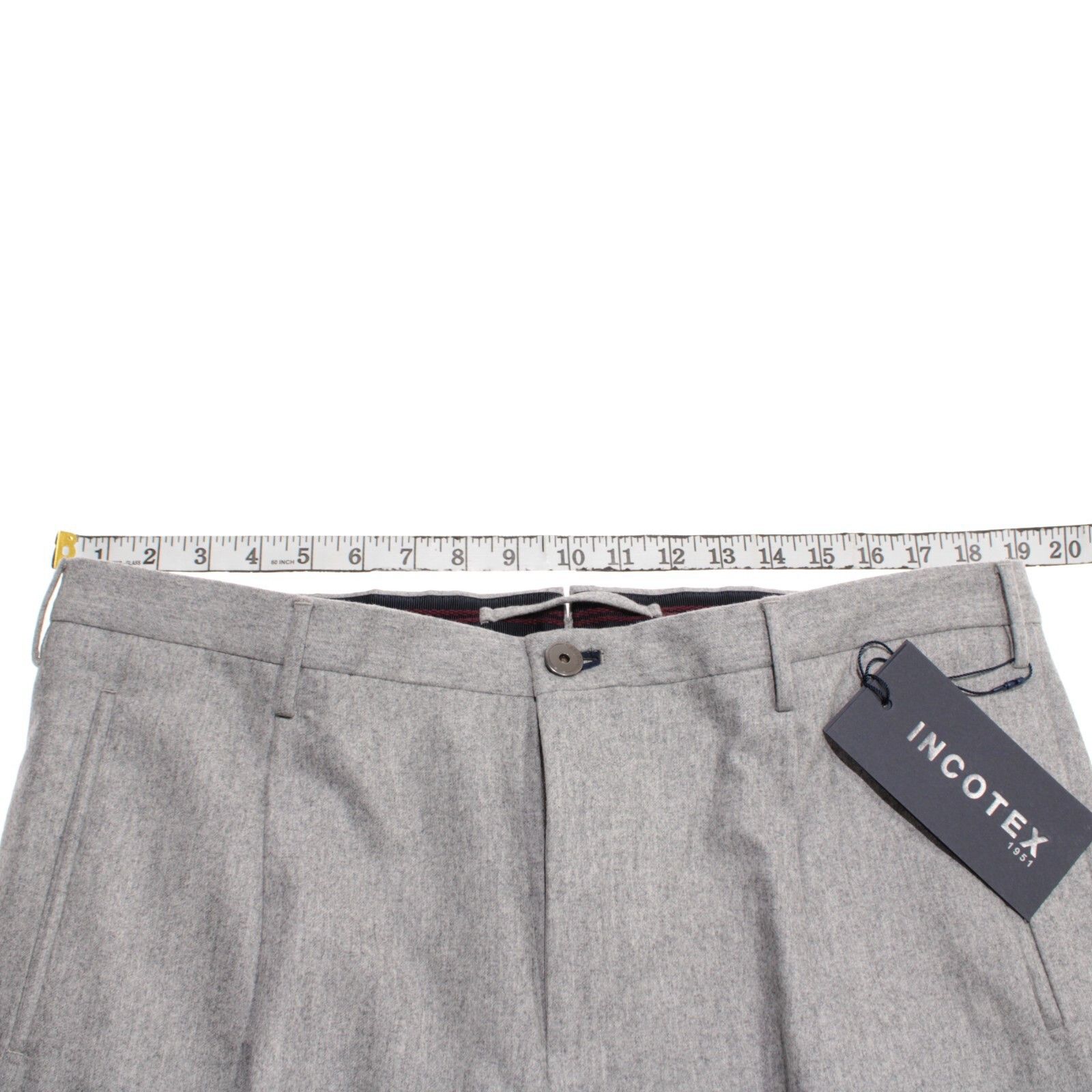 Incotex INCOTEX New with tags Dress Pants Size 38 US In Gray Size US 38 / EU 54 - 5 Thumbnail