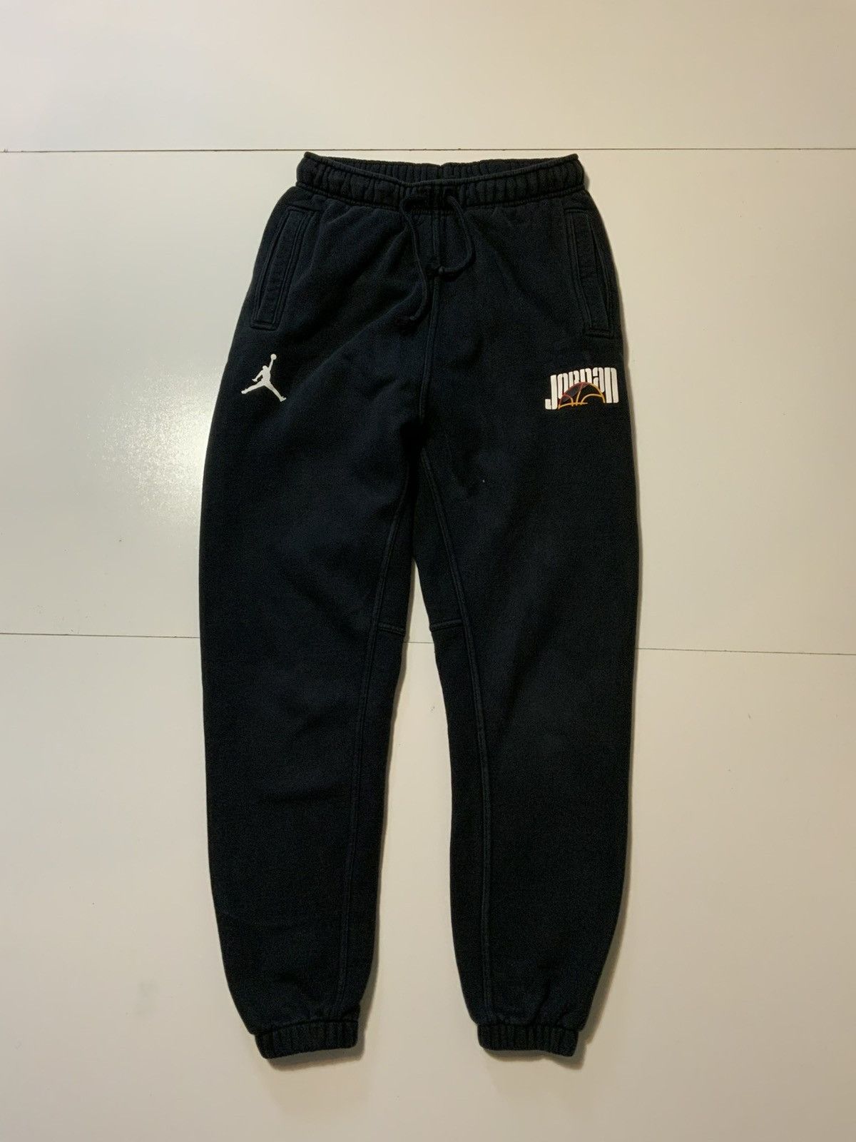 Jordan Brand Air Jordan DNA Nike Black Sport Jumpman Jogger Sweatpants Size US 30 / EU 46 - 2 Thumbnail