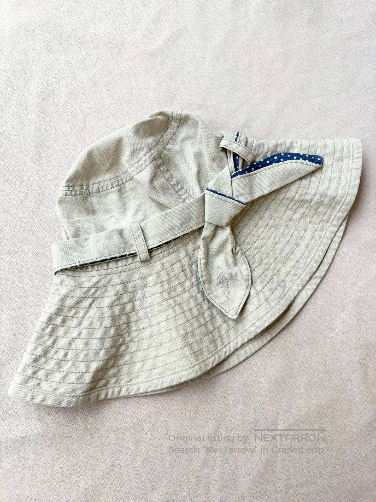 Vivienne Westwood Vivienne Westwood Bow Embroidered Fisherman Hat. Size ONE SIZE - 1 Thumbnail