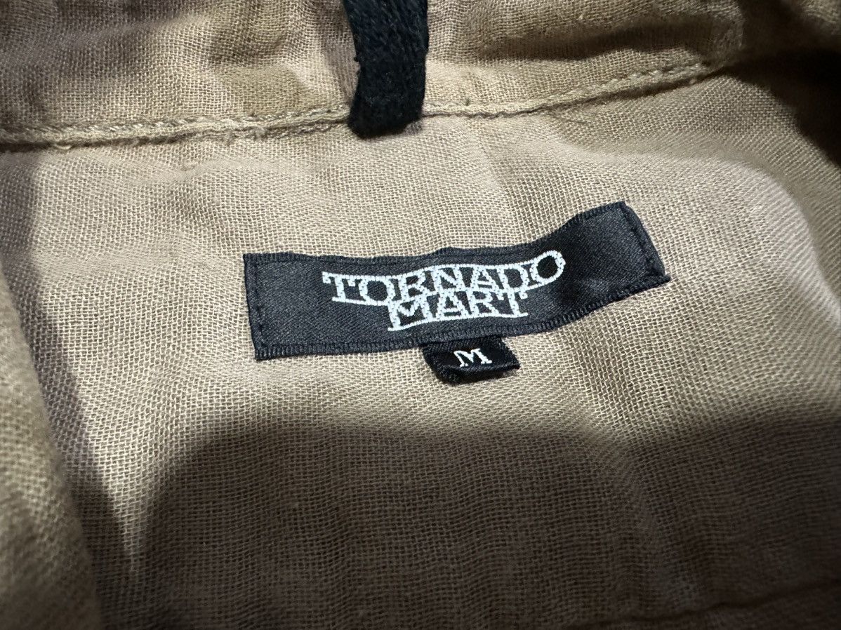 If Six Was Nine × Japanese Brand × Tornado Mart 🔥Y2K Archived Tornado Mart Half Zip Shirt Snap Buttons Size US M / EU 48-50 / 2 - 6 Thumbnail