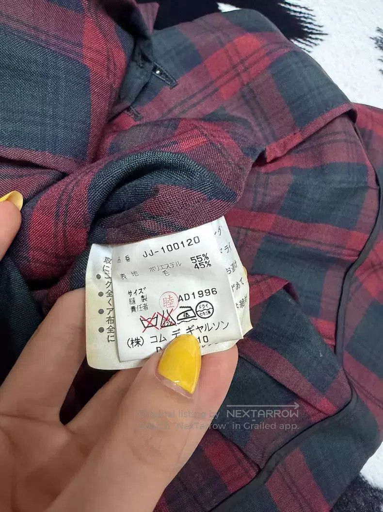 Comme des Garcons Comme des Garcons Glove gingham top Size S / US 4 / IT 40 - 4 Thumbnail