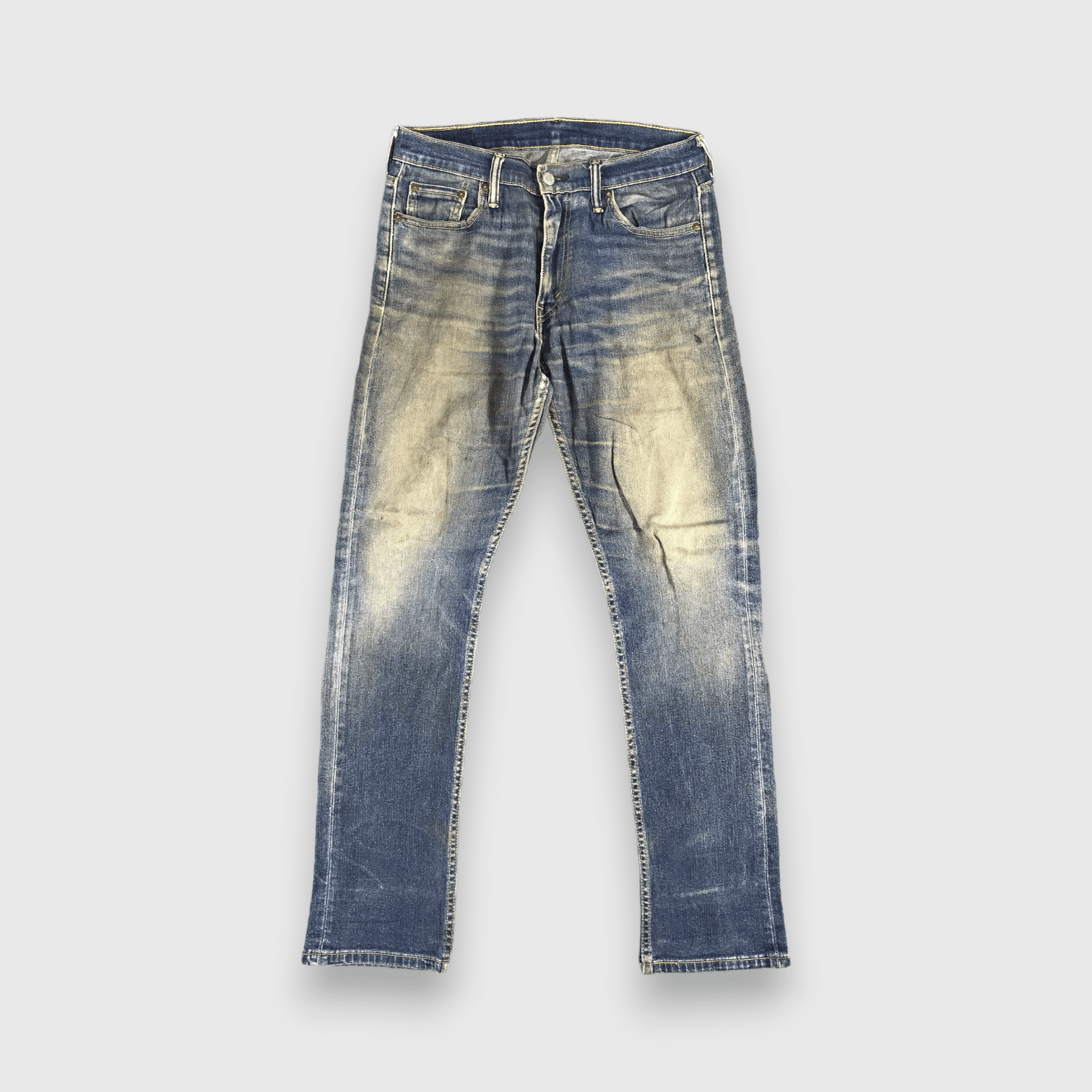 Levi's Vintage Blue Wash Levis 513 Jeans-J1795 Size US 32 / EU 48 - 1 Thumbnail