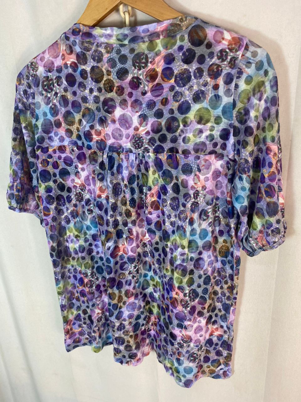 Japanese Brand Imprevisto multicolor blouse shirt Size M / US 6-8 / IT 42-44 - 7 Thumbnail