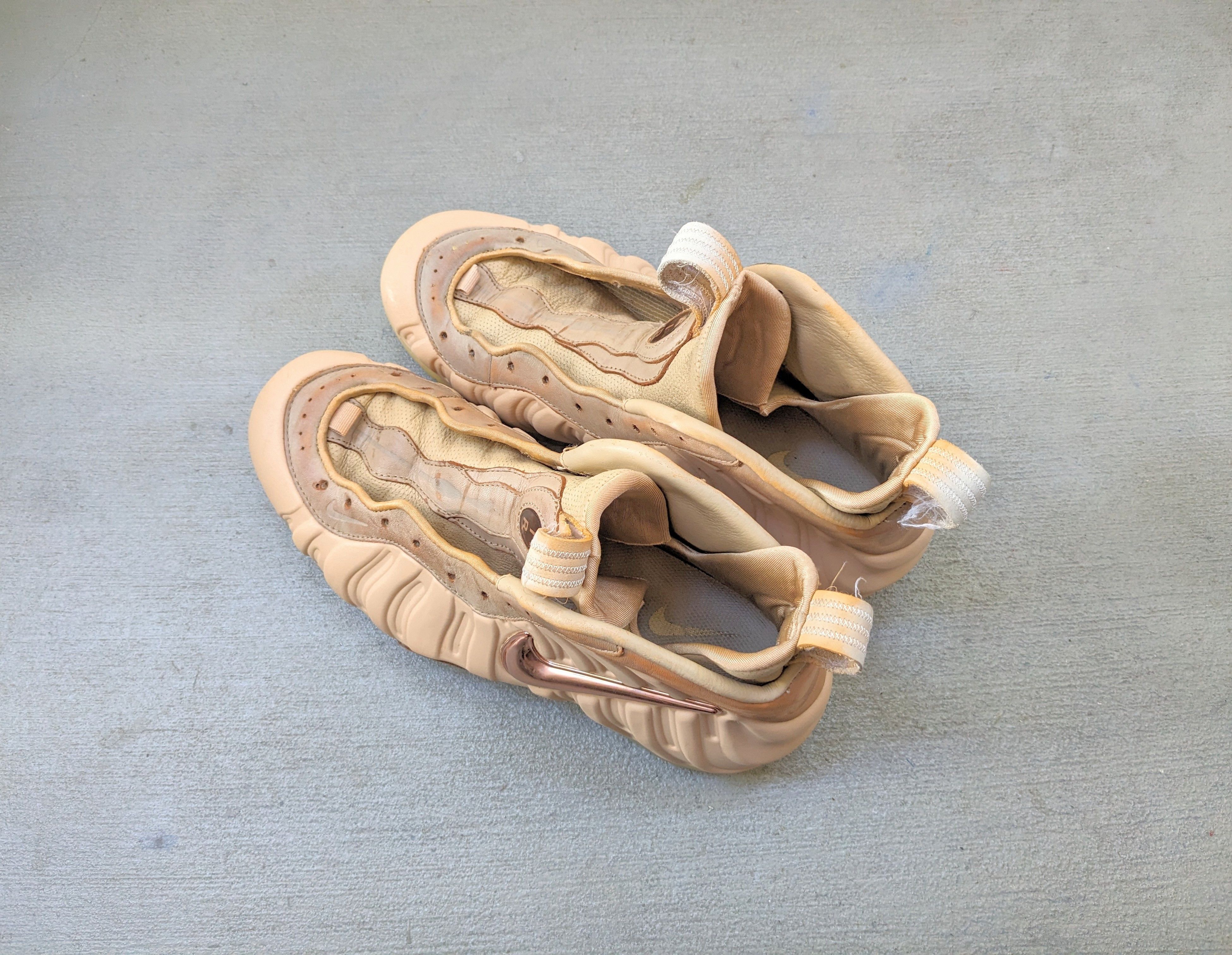 Nike NIKE Air Foamposite Pro Vachetta Tan 8.5 Leather 920377-200 Size US 8.5 / EU 41-42 - 11 Thumbnail