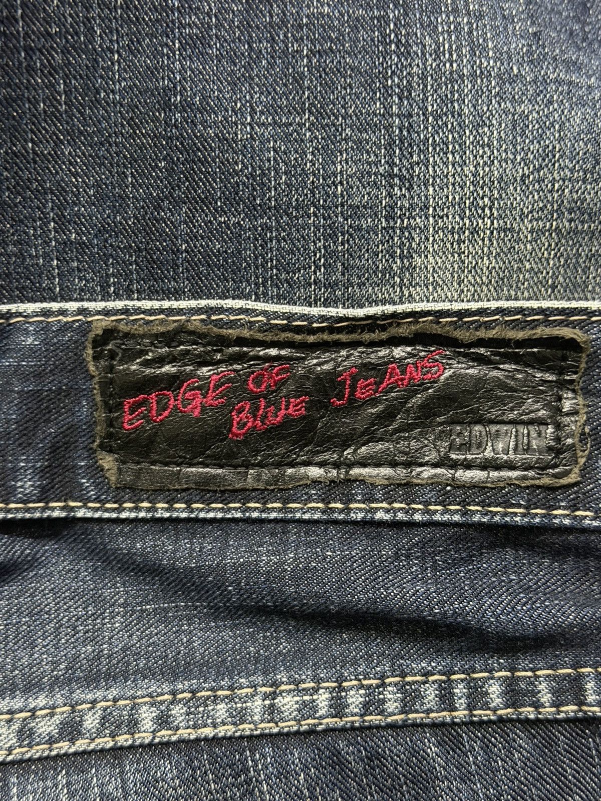 Edwin Vintage Edwin 503 Edge Of Blue Jeans Japan Denim | W35 Size US 35 - 11 Thumbnail