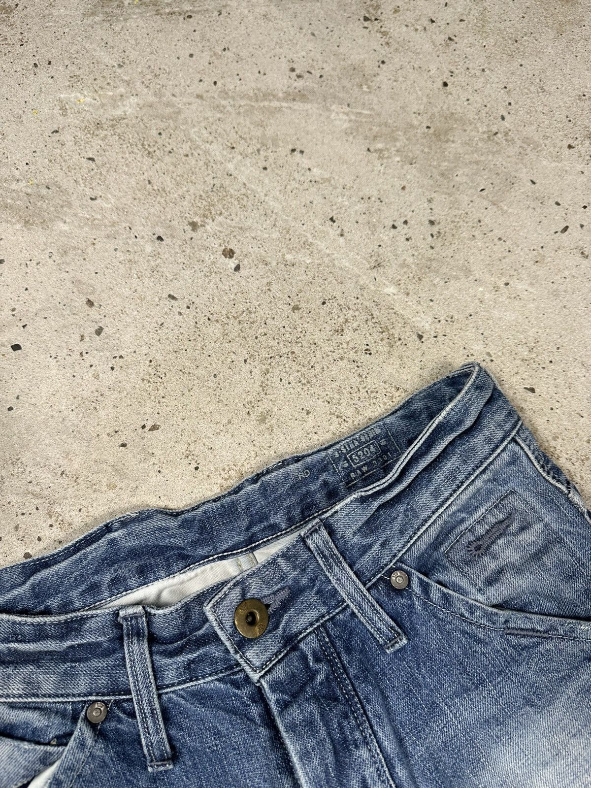 G-Star × Japanese Brand × Vintage Vintage Y2K G Star Raw 3301 Embroidery Denim Pants Jeans Size US 28 / EU 44 - 10 Thumbnail