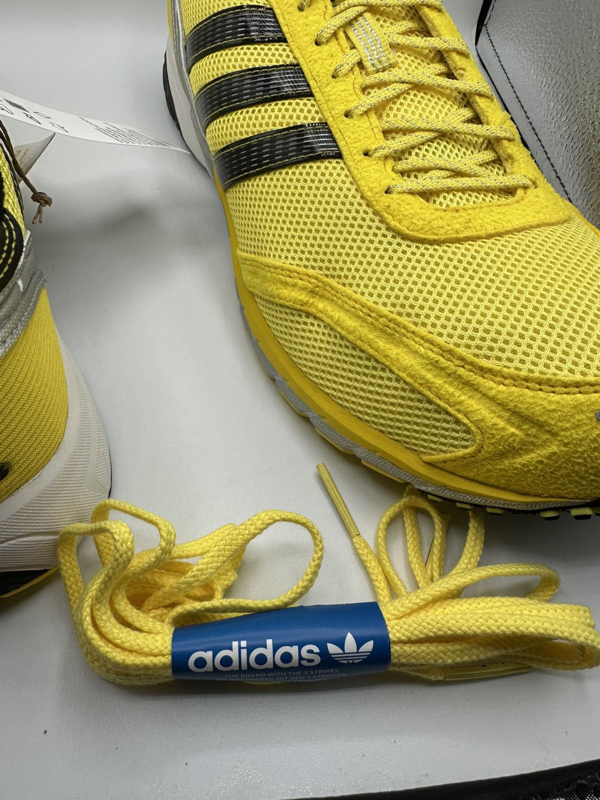 Adidas Adidas Adizero Adios Neftenga X Wales Bonner “Light Yellow” Size US 12 / EU 45 - 8 Thumbnail