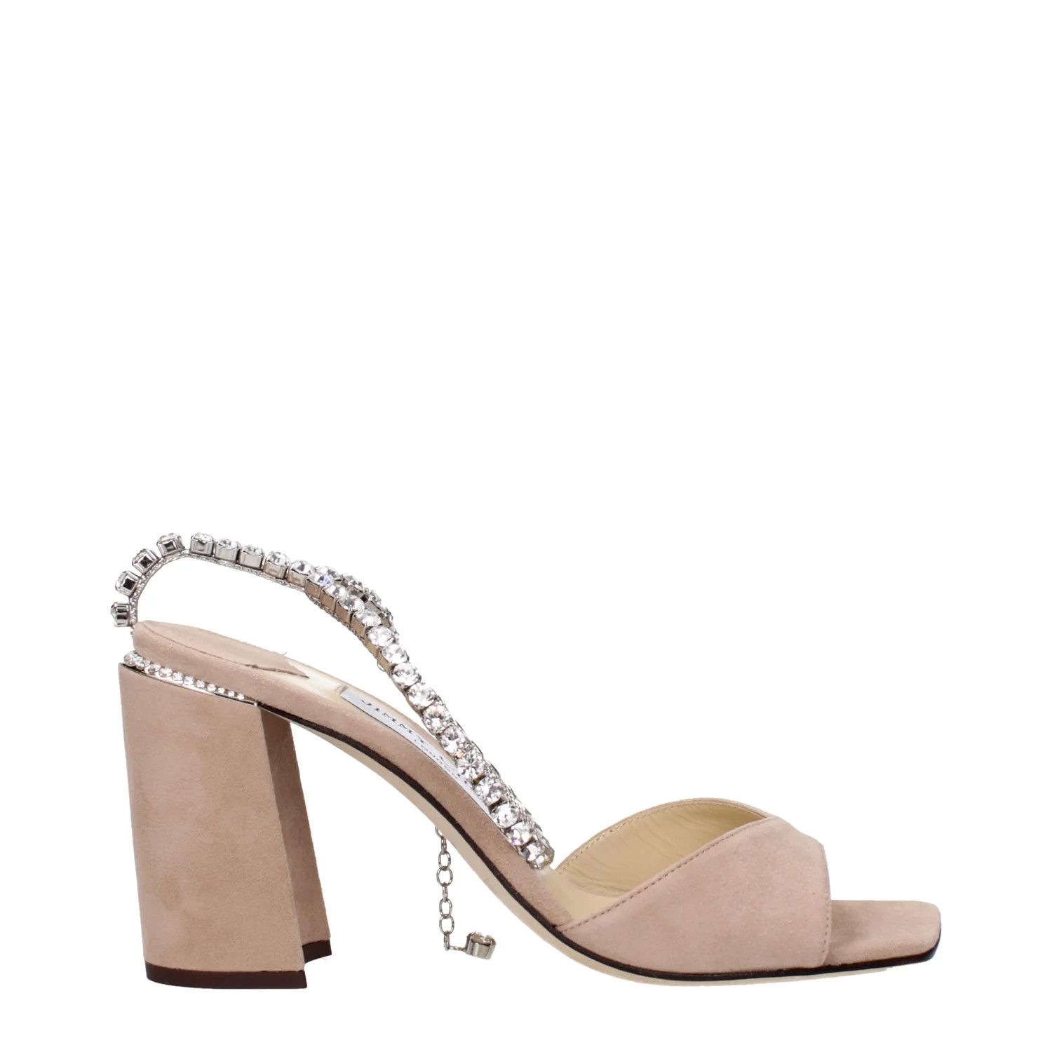 Jimmy Choo ob1o1e1124 Suede Sandals in Pink Size US 7.5 / IT 37.5 - 1 Thumbnail