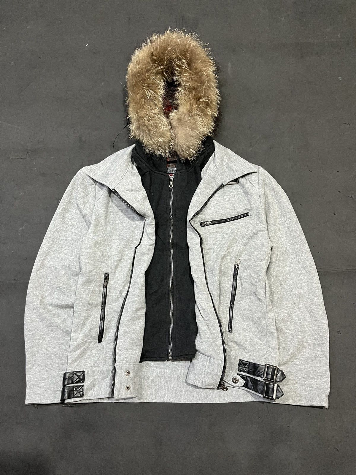 Japanese Brand Rd design fur hoodie ifsixwasnine lgb styled Size US M / EU 48-50 / 2 - 1 Thumbnail