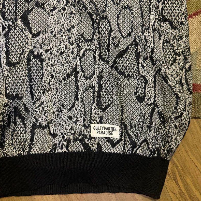 Wacko Maria Wacko maria Snake Print Polo Shirt No Tag Short Sleeve Size US L / EU 52-54 / 3 - 4 Thumbnail