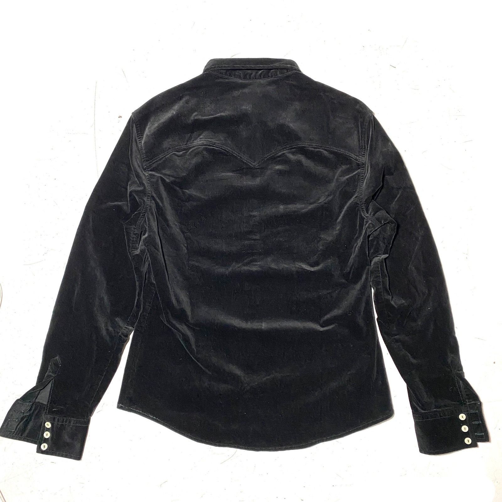 Levi's Levi’s NWT 90s black velvet ladies winter shirt, mint S & L Size S / US 4 / IT 40 - 3 Thumbnail