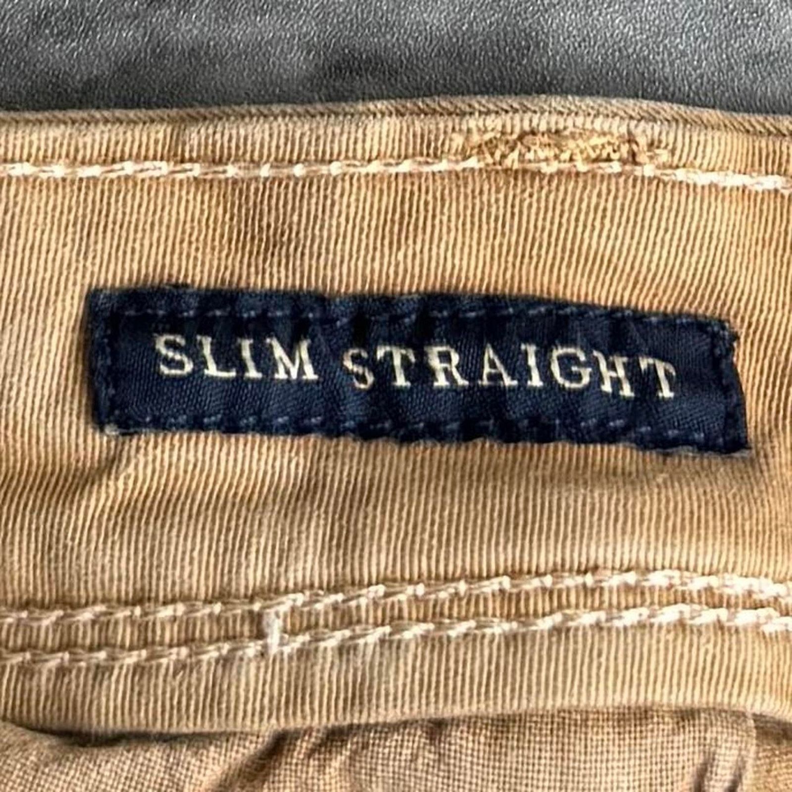 American Eagle Outfitters × Vintage Vintage Y2K American Eagle Tonal Tan Casual Chino Pants Size US 36 / EU 52 - 4 Thumbnail