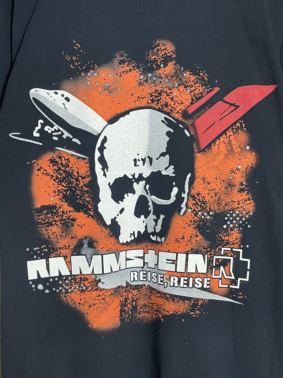 Band Tees × Vintage Rare Vintage 2004 Rammstein Tour Graphic T-shirt Size US M / EU 48-50 / 2 - 3 Thumbnail