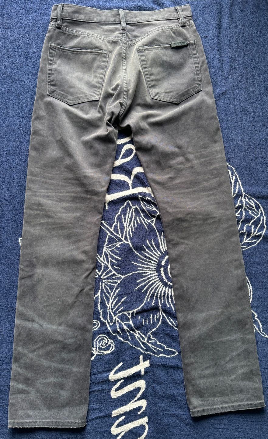 Fear of God Seventh Collection Canvas Jean Vintage Black 7th Pants Size US 31 - 4 Thumbnail