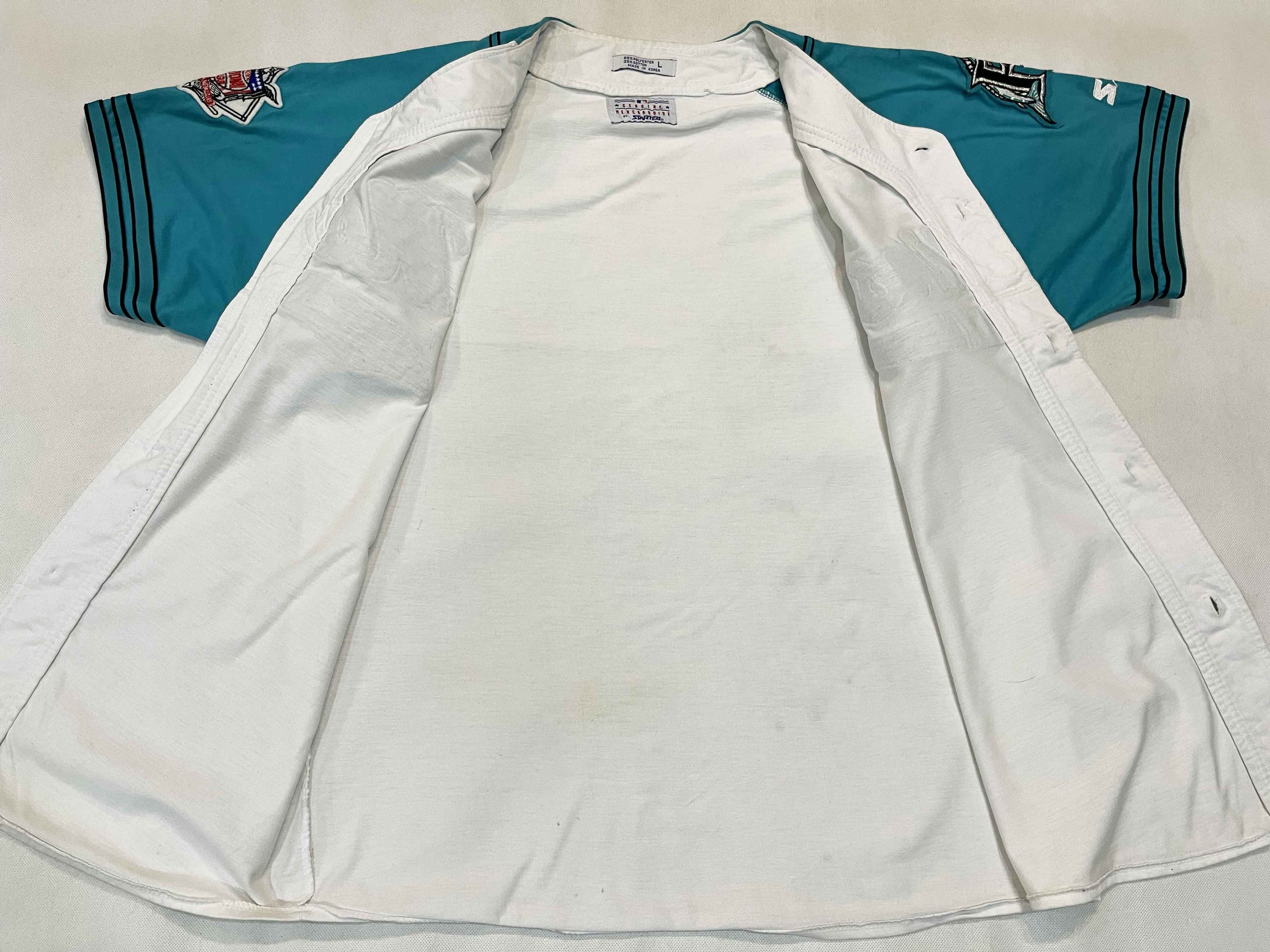 Vintage Starter MLB Florida Marlins Baseball Jersey