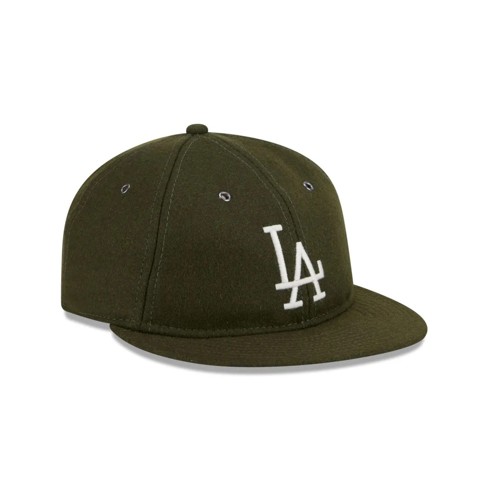 New Era Los Angeles Dodgers New Era Retro Fitted Hat 7 1/8 Wool NWT Size ONE SIZE - 4 Thumbnail