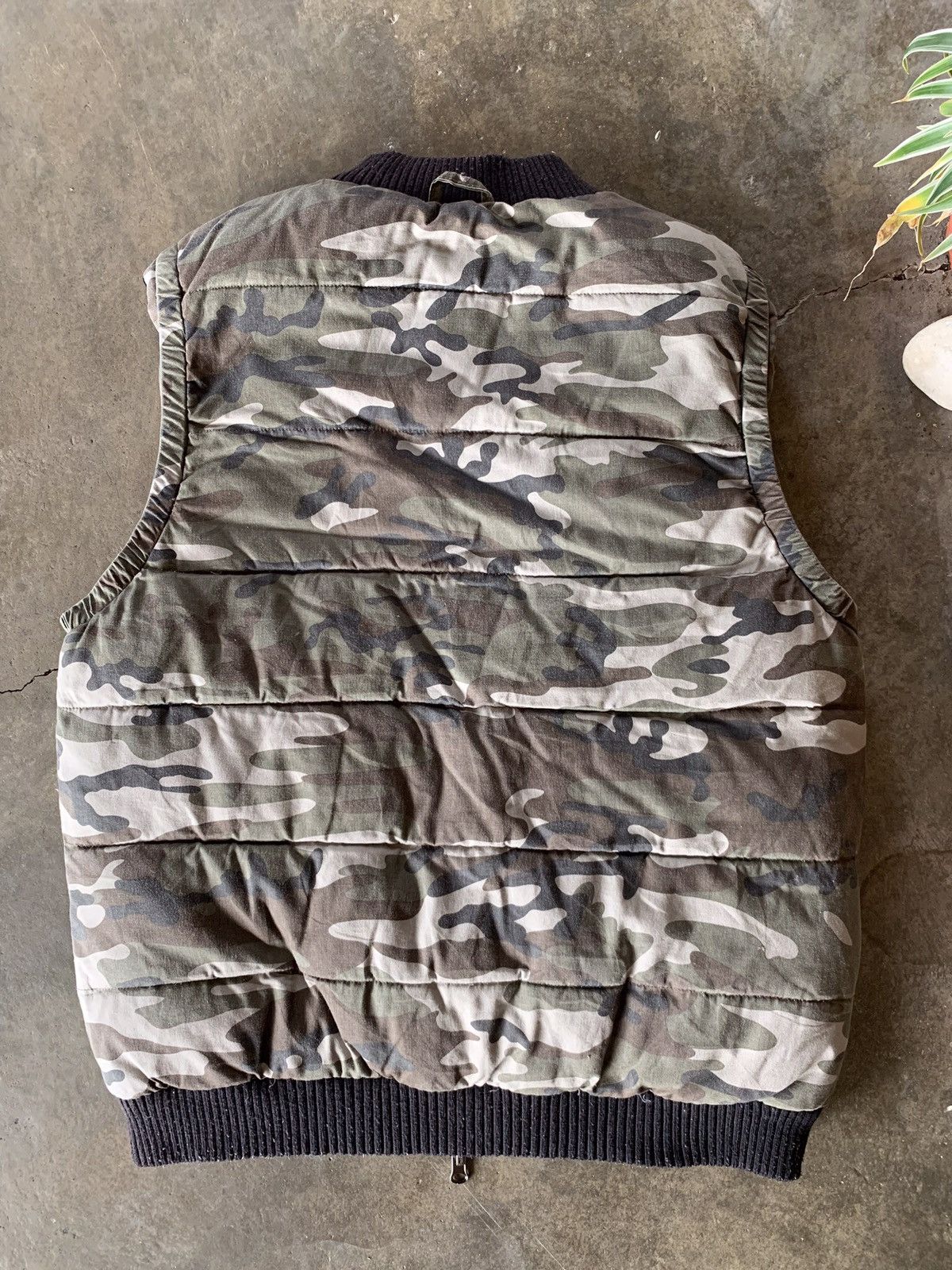Japanese Brand × Vintage VTG Army Tactical Camou Reversible Down Puffer Vase Size US M / EU 48-50 / 2 - 7 Thumbnail