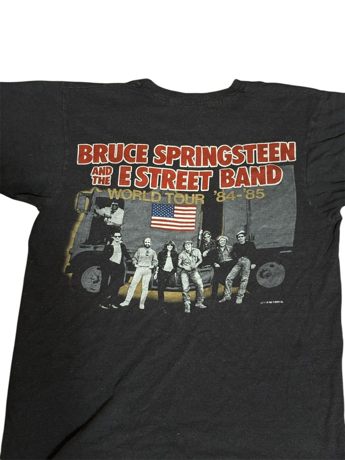 Vintage 1984 bruce Springsteen and the E street band tour T shirt Size US S / EU 44-46 / 1 - 4 Thumbnail