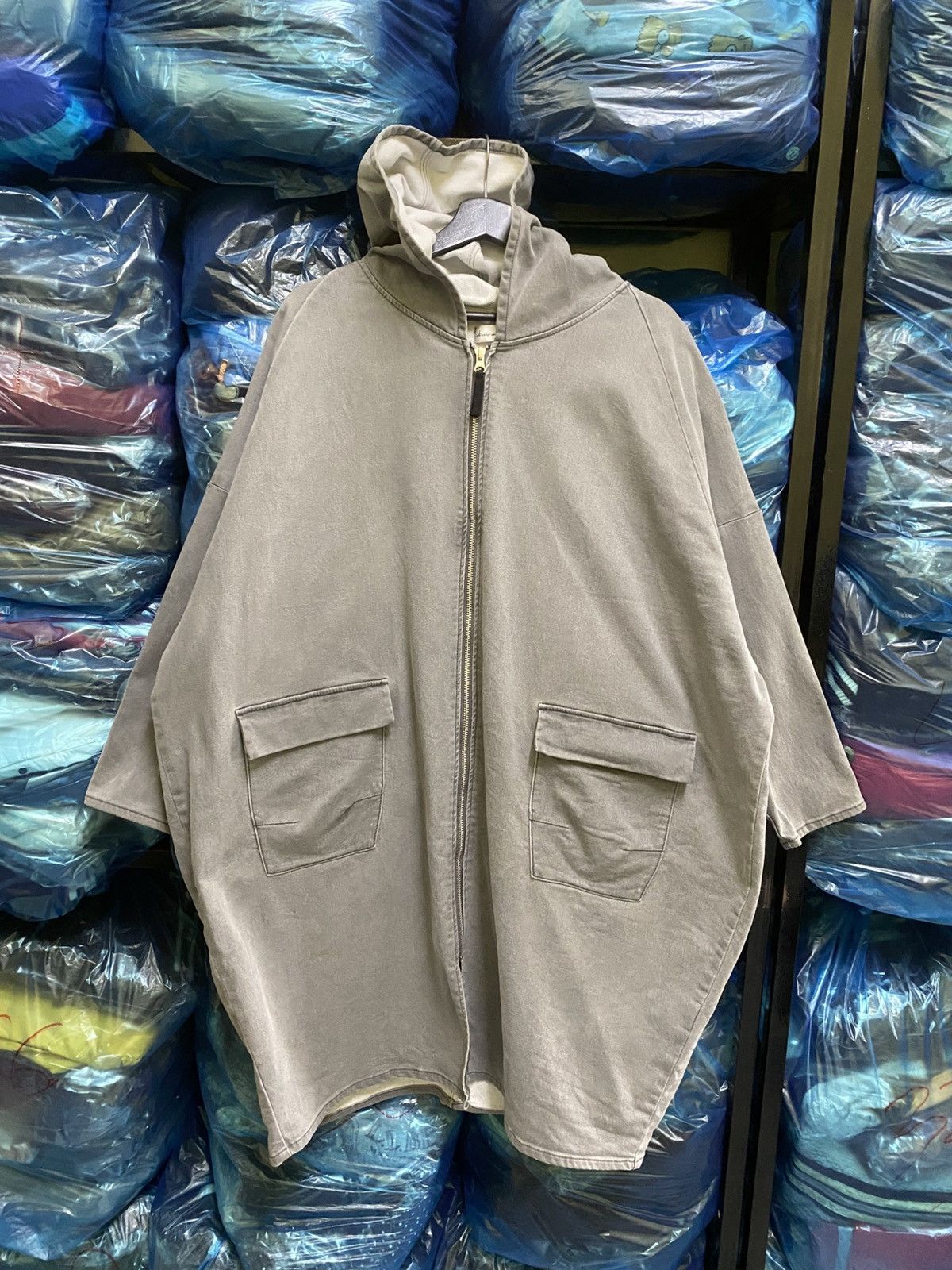 Japanese Brand KAWA OKODA BAGGY PARKA JACKET Size US L / EU 52-54 / 3 - 1 Thumbnail