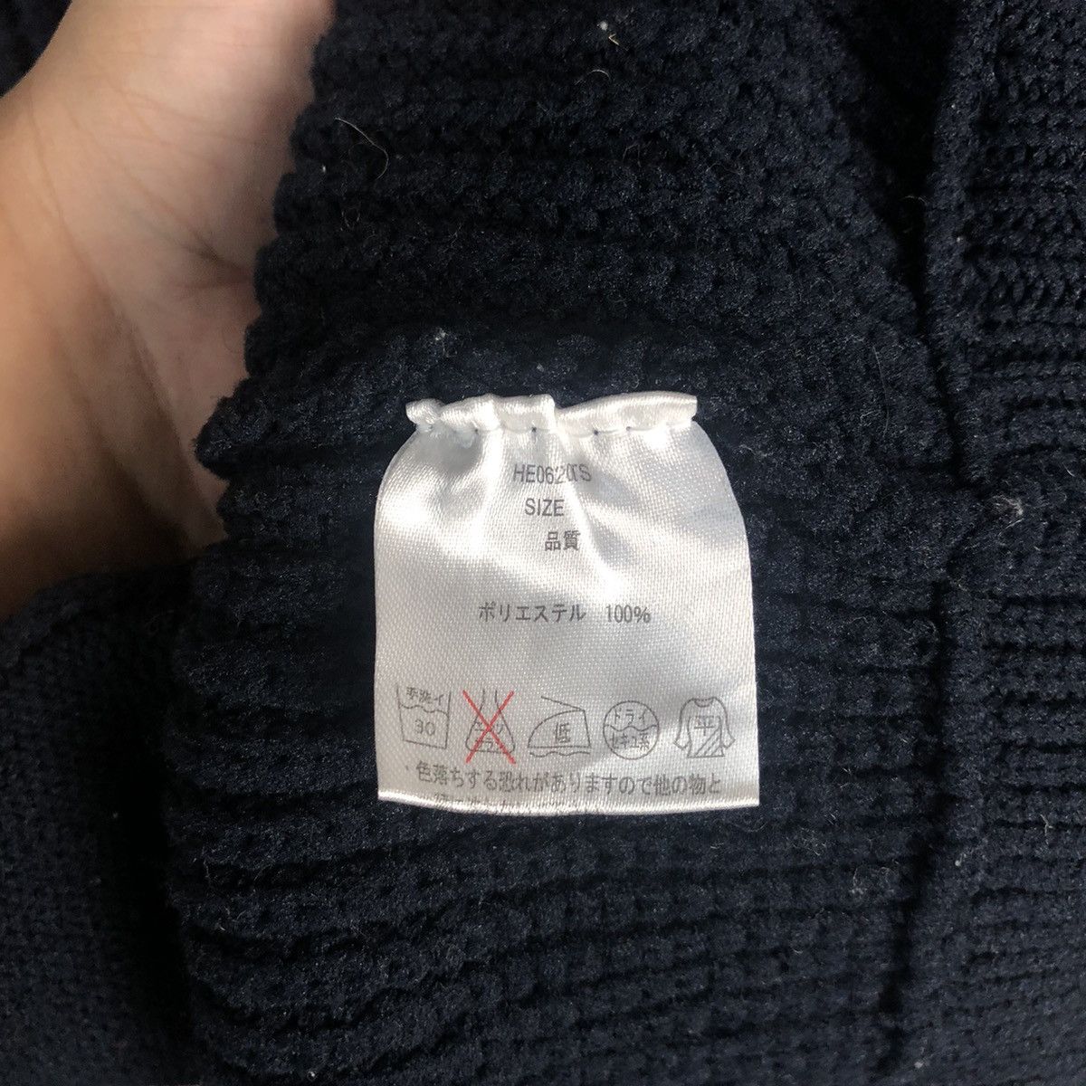 Homespun Knitwear × Japanese Brand Heather Black Cardigan Knitwear #A2000 Size US XL / EU 56 / 4 - 11 Thumbnail