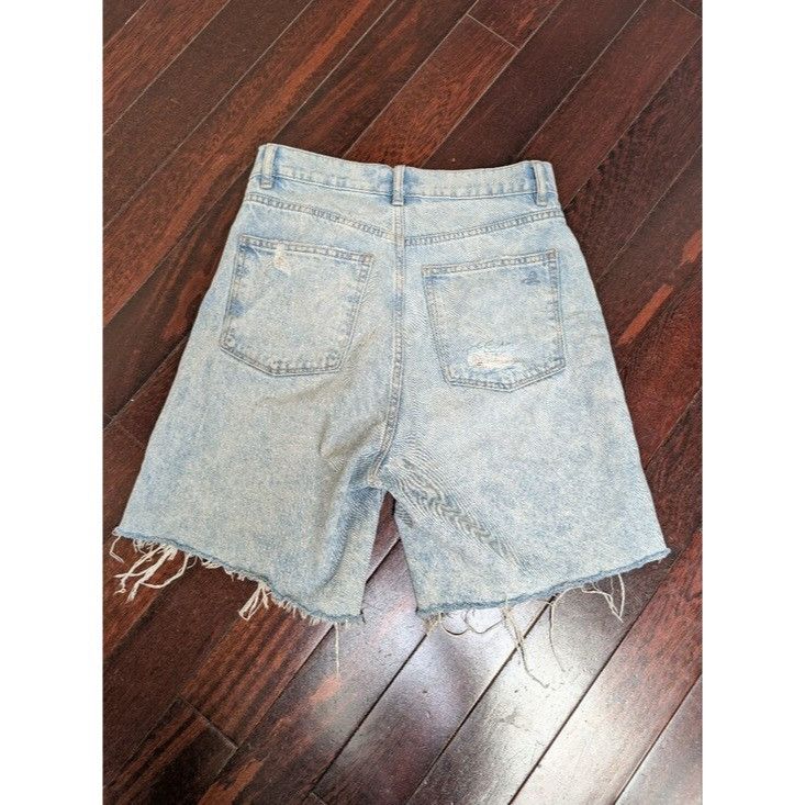 DL1961 DL1961 Emilie High Rise Cut-off Jean Shorts - Light Wash Size 25" / US 0 / IT 36 - 8 Thumbnail