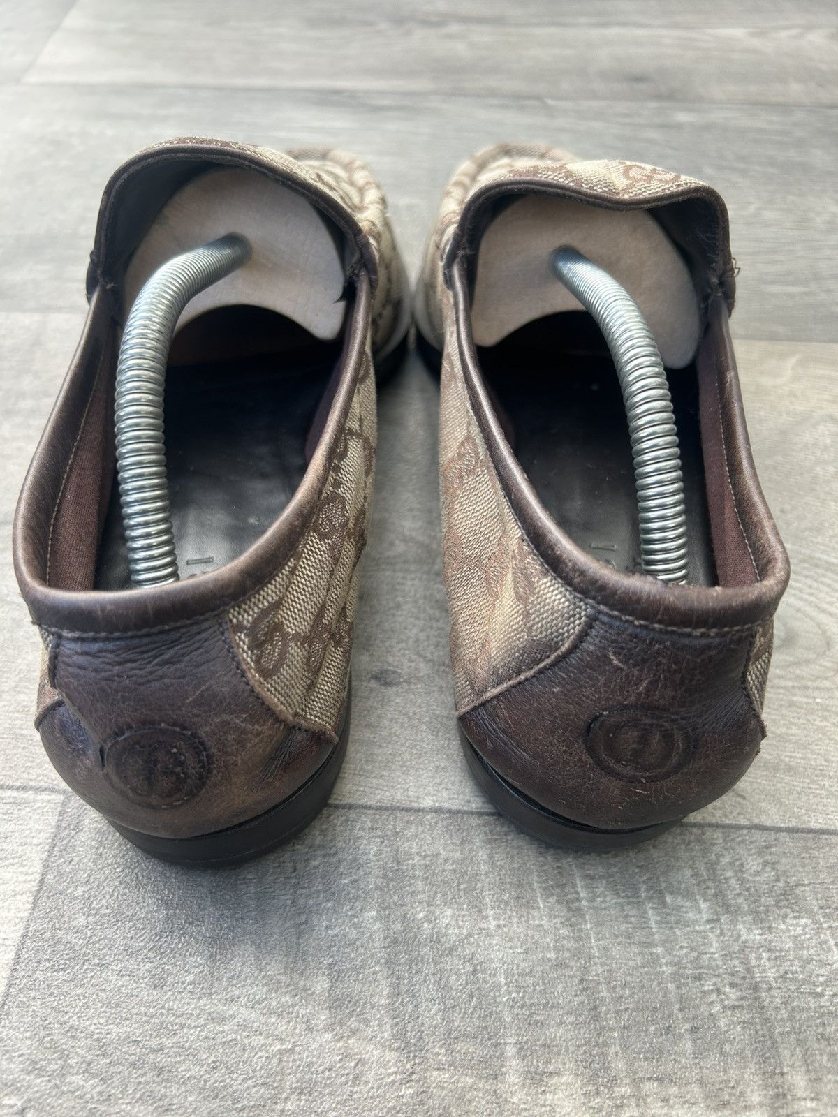 Gucci Gucci GG Canvas Slip-On Loafers Size US 8.5 / EU 41-42 - 5 Thumbnail