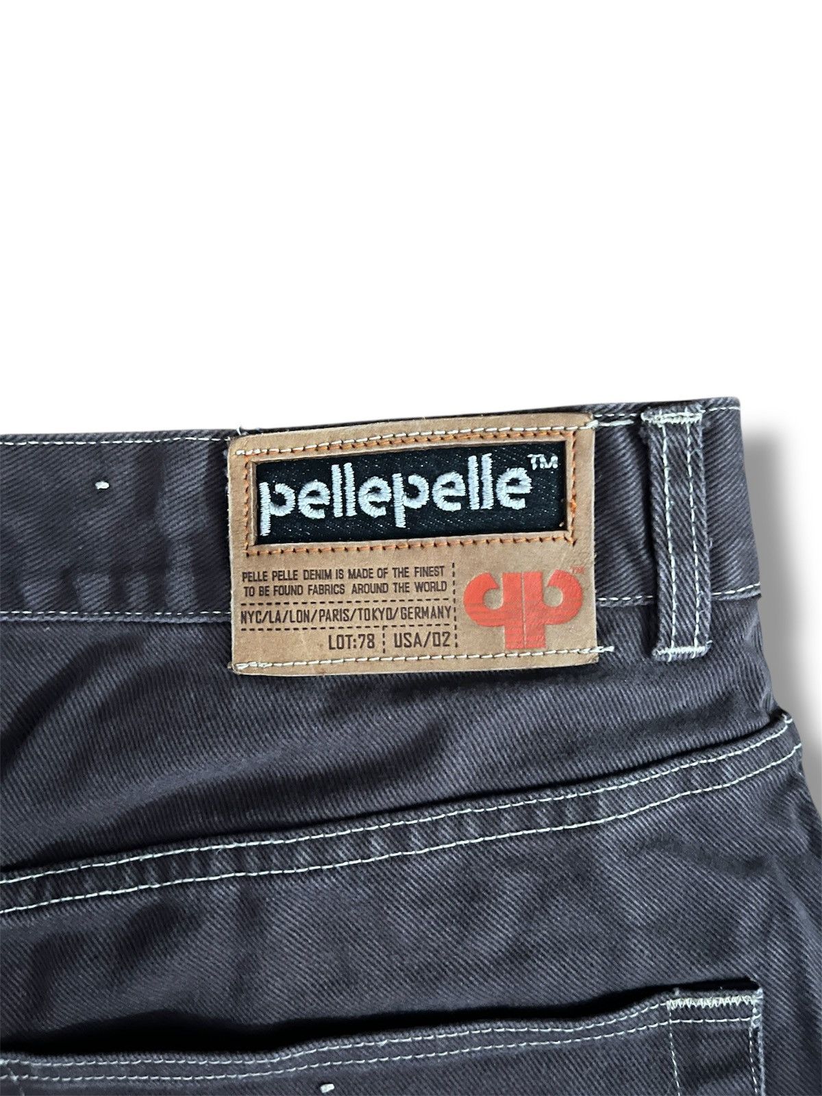 Pelle Pelle × Vintage PellePelle Baggy Selvedge Denim Jeans Size US 36 / EU 52 - 5 Thumbnail
