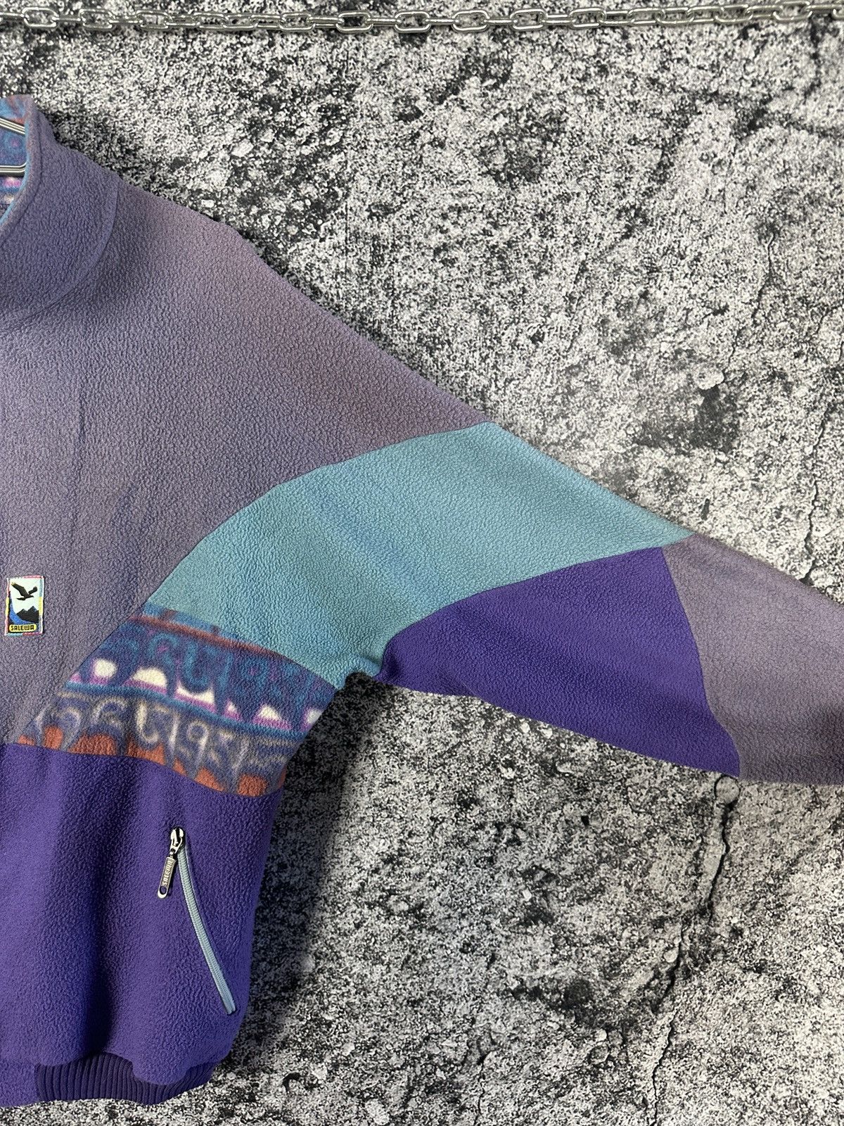 SALEWA Salewa Vintage Full Zip Fleece Jacket Polartec Outdoor XL Size US XL / EU 56 / 4 - 6 Thumbnail