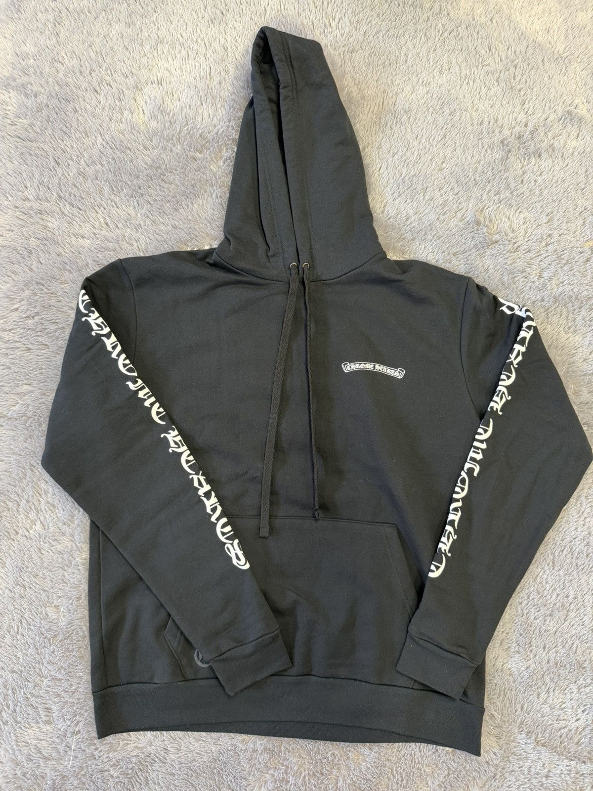 Chrome Hearts chrome hearts scroll logo hoodie Size US M / EU 48-50 / 2 - 2 Thumbnail