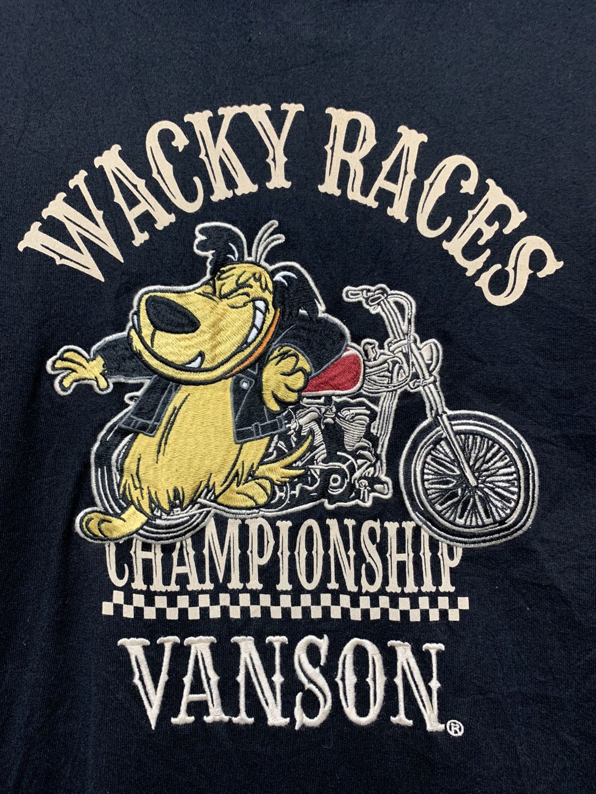 Cartoon Network Vanson x Wacky Races championship bikers longsleeve Size US M / EU 48-50 / 2 - 8 Thumbnail