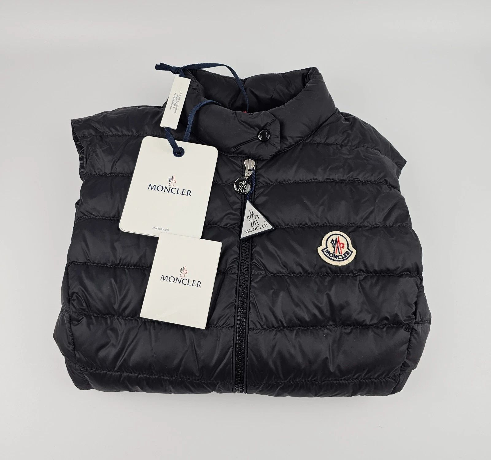 MONCLER Igens Women's Black Down Vest New